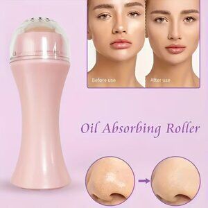 Face Oil Absorbing Roller Facial Pore Cleaning Oil Removing Massage Stick